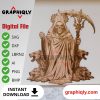 Wolves of the Reaper - SVG, DXF, AI, LBRN2 - (Digital Item)