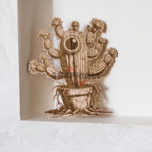 Bizarre cactus creature – SVG, DXF, AI, LBRN2 – (Digital Item)