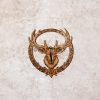 Stag Antler Clock - SVG, DXF, AI, LBRN2 - (Digital Item)