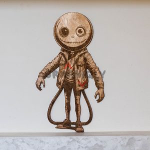 A strange humanoid figure – SVG, DXF, AI, LBRN2 – (Digital Item)