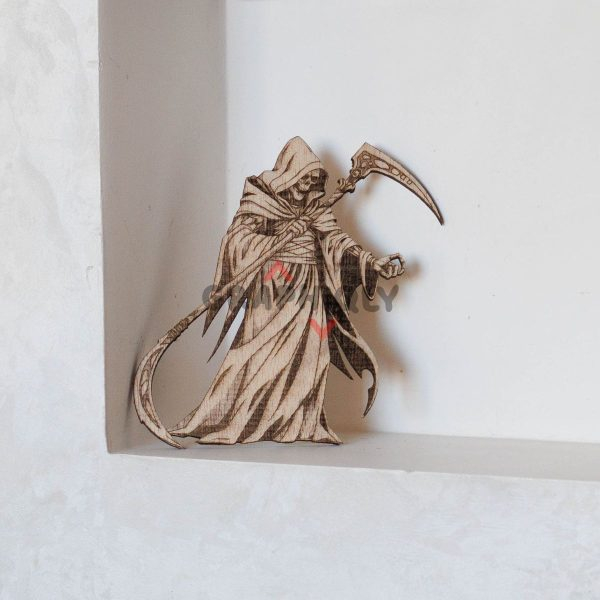 Wraith of Shadows - SVG, DXF, AI, LBRN2 - (Digital Item)