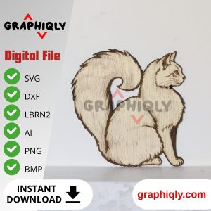 Side View Cat Laser File