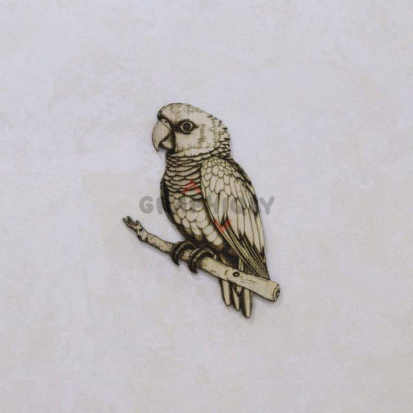 Parrot - SVG, DXF, AI, LBRN2 - (Digital Laser File)