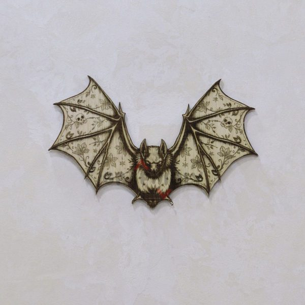 Halloween Bat - SVG, DXF, AI, LBRN2 - (Digital Laser File)
