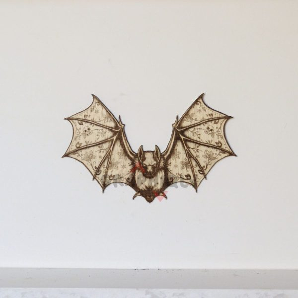 Halloween Bat - SVG, DXF, AI, LBRN2 - (Digital Laser File)