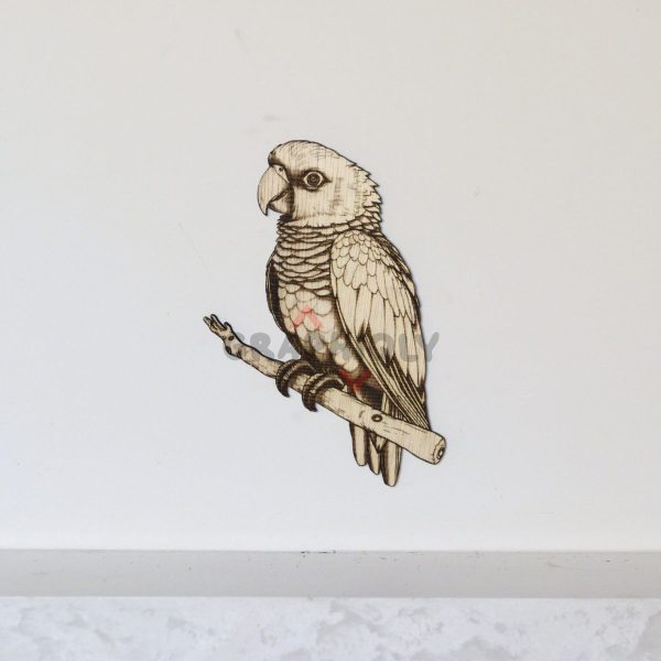 Parrot - SVG, DXF, AI, LBRN2 - (Digital Laser File)