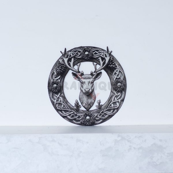 1 Stag 3D illusion Laser File - SVG, WWS, XCS, LBRN2
