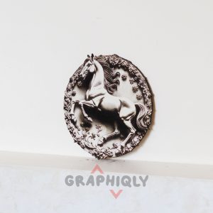 Horse 3D illusion Laser File – SVG, DXF, AI, LBRN2