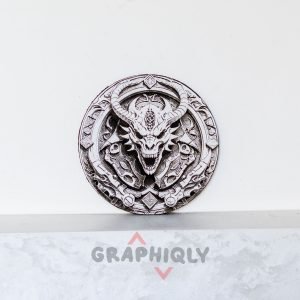 Dragon Skull 3D illusion