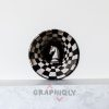 6 Knight 3D illusion Laser File - SVG, DXF, AI, LBRN2