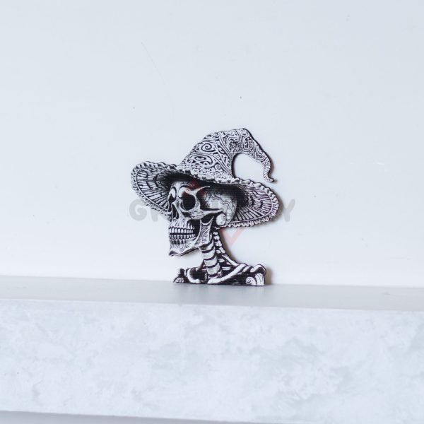 Bone Mage 3D illusion Laser File - SVG, DXF, AI, LBRN2
