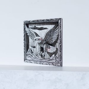 Eagle 3D illusion Laser File – SVG, DXF, AI, LBRN2