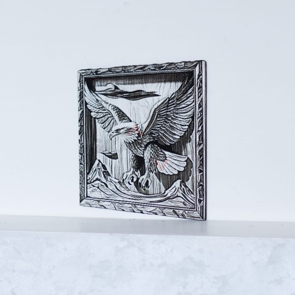 Eagle 3D illusion Laser File - SVG, WWS, XCS, LBRN2