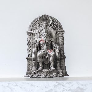 Atlantis King 3D illusion Laser File – SVG, DXF, AI, LBRN2