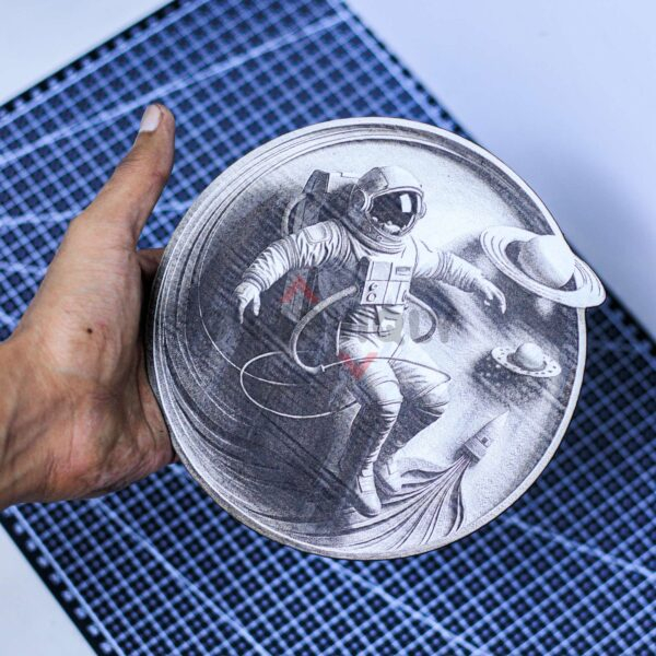 Astronaut 3D illusion Astronaut 3D illusion