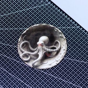 Octopus 3D illusion Laser File – SVG, DXF, AI, LBRN2