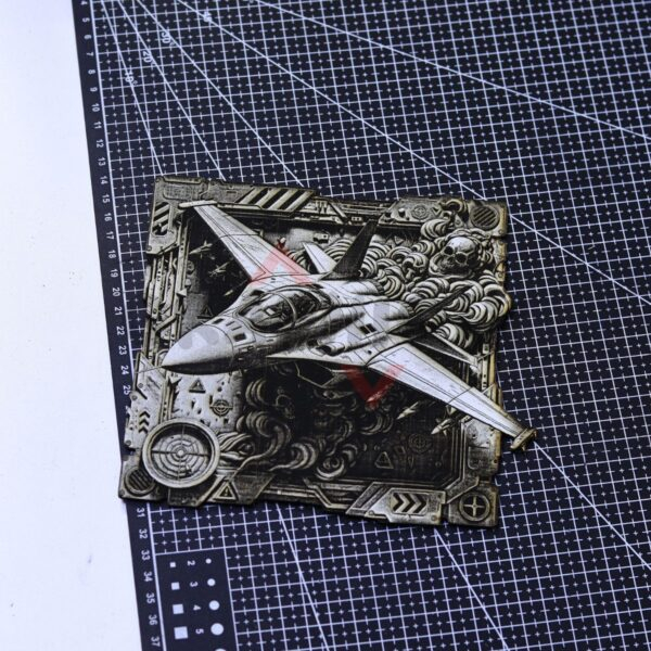 11 Modern Fighter Jet 3D illusion Laser File - SVG, WWS, XCS, LBRN2
