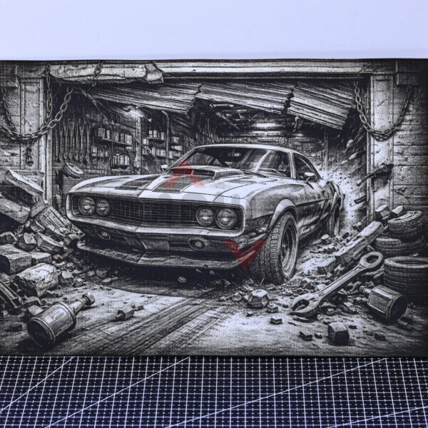 Unchained Horsepower Laser File - SVG, WWS, XCS, LBRN2