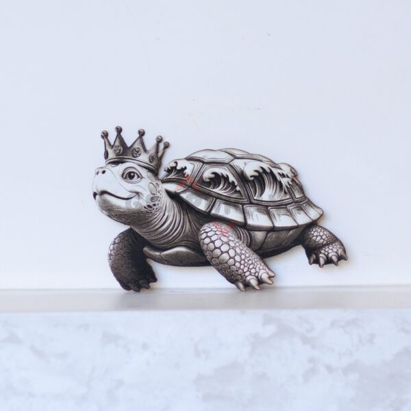 Sea Turtle 3D illusion Laser File - SVG, WWS, XCS, LBRN2