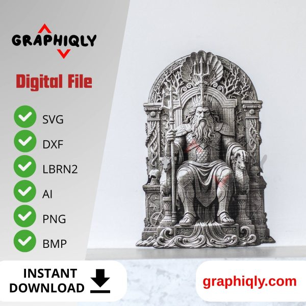 Atlantis King 3D illusion Atlantis King 3D illusion