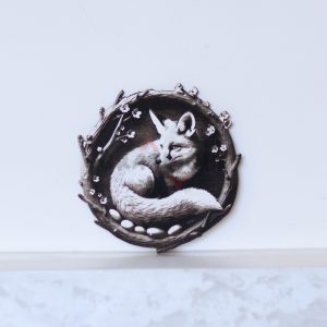 Fox 3D illusion Laser File – SVG, DXF, AI, LBRN2