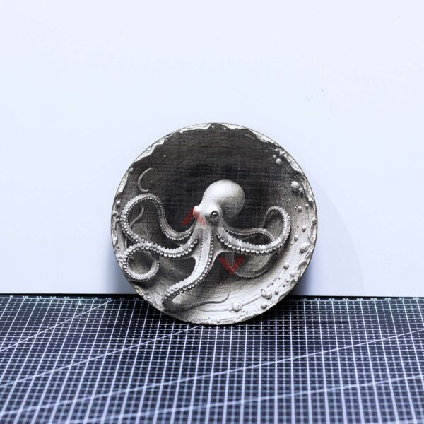 Octopus 3D illusion Laser File - SVG, WWS, XCS, LBRN2