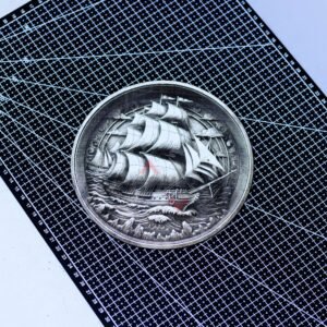 Sailing Ship 3D illusion Laser File – SVG, DXF, AI, LBRN2