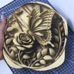 Butterfly 3D illusion Laser File - SVG, DXF, AI, LBRN2