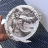 Ghostly Pirate 3D illusion Laser File - SVG, WWS, XCS, LBRN2