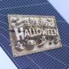 Halloween Sign 3D illusion Laser File - SVG, WWS, XCS, LBRN2