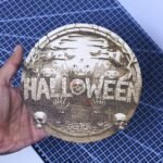 Fright Night 3D illusion Laser File - SVG, DXF, AI, LBRN2