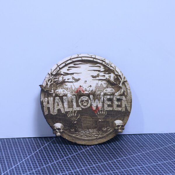 Fright Night 3D illusion Laser File - SVG, WWS, XCS, LBRN2