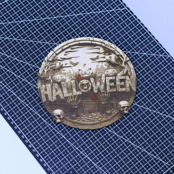 Fright Night 3D illusion Laser File - SVG, WWS, XCS, LBRN2