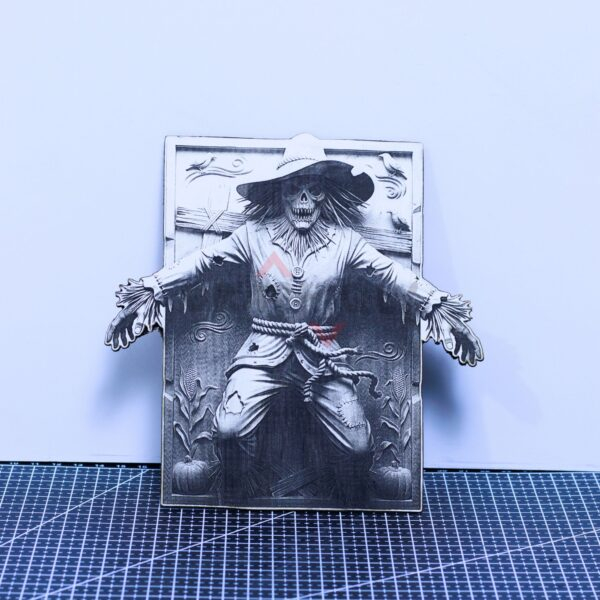 Scarecrow 3D illusion Laser File - SVG, WWS, XCS, LBRN2