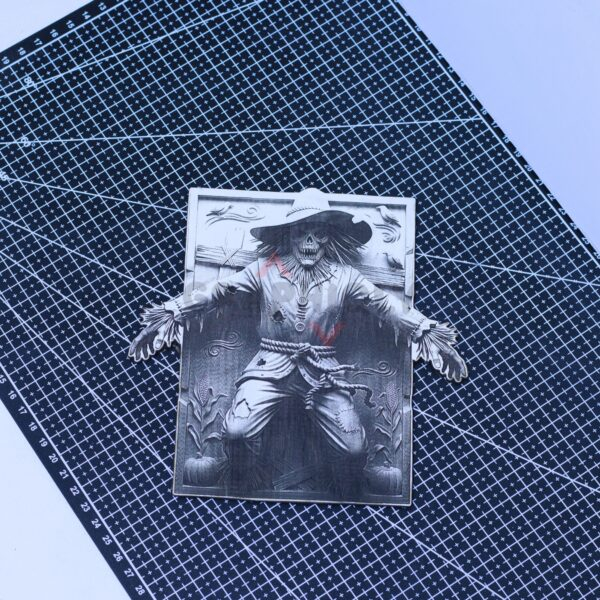Scarecrow 3D illusion Laser File - SVG, WWS, XCS, LBRN2