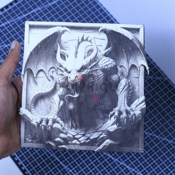 Dragon 3D illusion