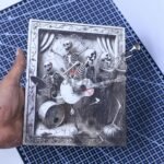 Funny Skeletons 3D illusion Laser File - SVG, DXF, AI, LBRN2