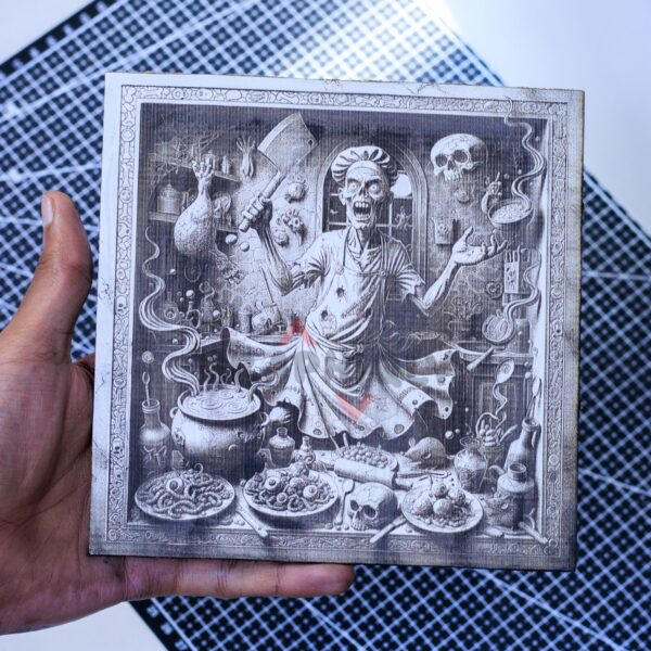 Zombie Chef 3D illusion Zombie Chef 3D illusion