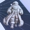 Regal Santa 3D Illusion Laser File - SVG, WWS, XCS, LBRN2