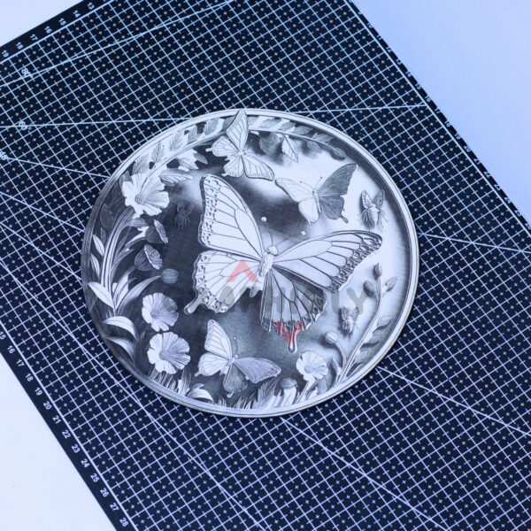 Butterflies 3D Illusion Laser File - SVG, WWS, XCS, LBRN2