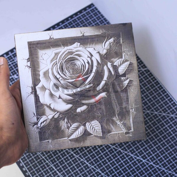 Rose 3D illusion