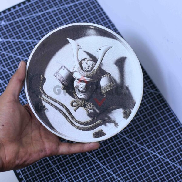 Samurai Mask 3D Illusion