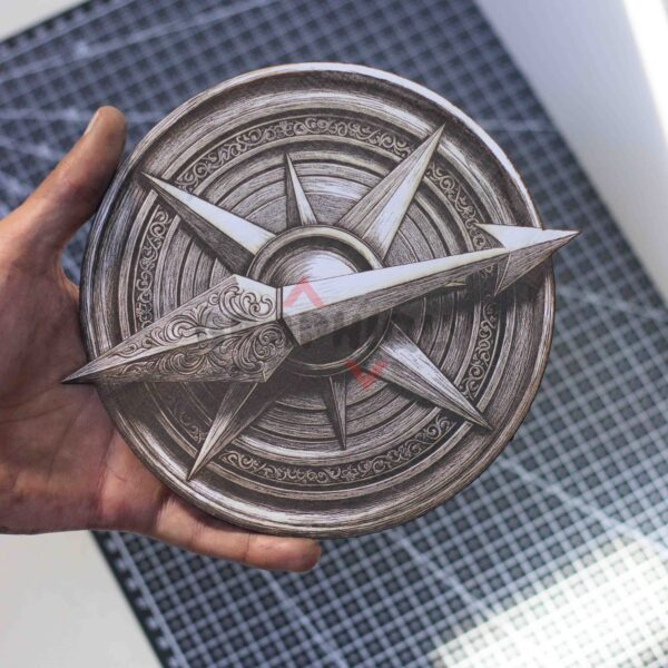 Compass 3D illusion