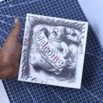 Frosty Welcome 3D illusion Laser File - SVG, DXF, AI, LBRN2