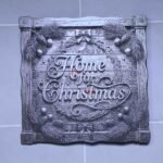 Home For Christmas Sign Laser File - SVG, DXF, AI, LBRN2