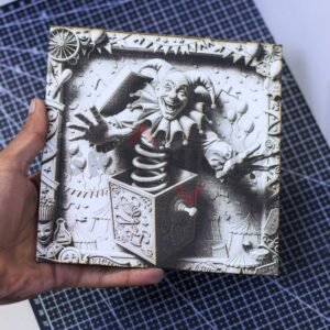 Circus Clown Surprise 3D Illusion