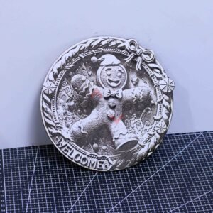 Sweet Holiday Welcome 3D illusion Laser File – SVG, DXF, AI, LBRN2