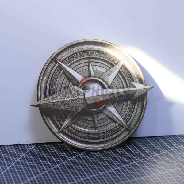 Compass 3D illusion Laser File - SVG, WWS, XCS, LBRN2