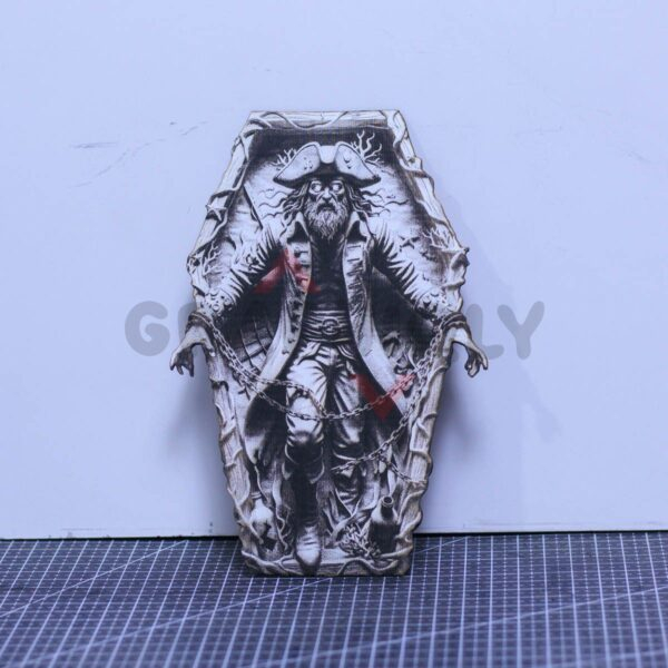 Cursed Captain 3D Illusion Laser File - SVG, WWS, XCS, LBRN2