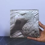 Patriotic Eagle 3D illusion Laser File - SVG, DXF, AI, LBRN2